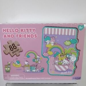 Hello Kitty and Friends Sanrio 88-Piece Wood Puzzle